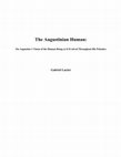 Research paper thumbnail of The Augustinian Human On Augustine’s Vision of the Human Being as it evolved throughout his polemics