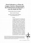 Research paper thumbnail of Pacto Federativo e o Plano de Cargos, Carreira e Remuneração dos Profissionais da Educação: o caso do estado do Pará