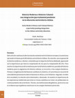 Research paper thumbnail of Gloël, Matthias Historia Moderna e Historia Colonial: una integración (parcialmente) pendiente en la educación universitaria chilena