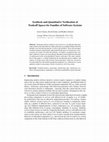 Research paper thumbnail of Synthesis and Quantitative Verification of Tradeoff Spaces for Families of Software Systems