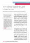 Research paper thumbnail of Le (dé-) confinement, un enjeu humain et sociétal : Focus sur l’impact de « l’infodémie » de COVID-19 en Belgique francophone