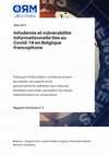 Research paper thumbnail of Vulnerability to misinformation and Covid-19 infodemic in French-speaking Belgium (French version)