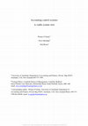 Research paper thumbnail of Accounting Control Systems: A Viable System View