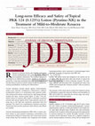 Research paper thumbnail of Long-term efficacy and safety of topical PRK 124 (0.125%) lotion (Pyratine-XR) in the treatment of mild-to-moderate rosacea