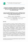 Research paper thumbnail of Study of Marine Intrusion in Coastal Aquifers and Its Repercussions on the Land Degradation by the Use of a Multidisciplinary Approach