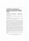 Research paper thumbnail of Contribution à la connaissance du comportement hydrodynamique des sols argileux par l'utilisation de la simulation de pluies