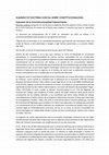 Research paper thumbnail of SUMARIO DE DOCTRINA JUDICIAL SOBRE CONSTITUCIONALIDAD