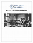 Research paper thumbnail of Historian's Craft Spring 2024 HI 200 syllabus