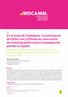 Research paper thumbnail of Artículo IROCAMM Cs UPyD