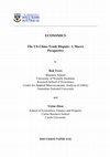 Research paper thumbnail of The US-China Trade Dispute: A Macro Perspective