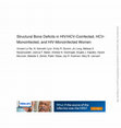 Research paper thumbnail of Structural Bone Deficits in HIV/HCV-Coinfected, HCV-Monoinfected, and HIV-Monoinfected Women