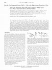 Research paper thumbnail of From the Two-Component System CBrCl3 + CBr4 to the High-Pressure Properties of CBr4