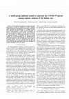 Research paper thumbnail of A multi-group epidemic model to represent the COVID-19 spread among regions: analysis of the Italian case