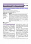 Research paper thumbnail of Histopathological effects of intramuscular metamizole sodium on rat sciatic nerve