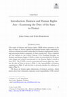 Research paper thumbnail of Introduction: Business and Human Rights Asia—Examining the Duty of the State to Protect