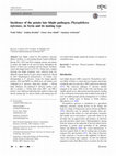 Research paper thumbnail of Incidence of the potato late blight pathogen, Phytophthora infestans, in Syria and its mating type