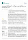 Research paper thumbnail of Engagement of Ethnic-Minority Consumers with Electronic Word of Mouth (eWOM) on Social Media: The Pivotal Role of Intercultural Factors