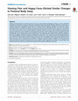 Research paper thumbnail of Viewing Pain and Happy Faces Elicited Similar Changes in Postural Body Sway