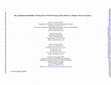 Research paper thumbnail of The Age-Related Probability of Dying from COVID-19 among Those Infected: A Relative Survival Analysis