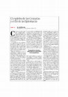 Research paper thumbnail of El espíritu de las Cruzadas y el fin de la diplomacia