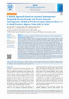 Research paper thumbnail of A Hybrid Approach Based on Seasonal Autoregressive Integrated Moving Average and Neural Network Autoregressive Models to Predict Scorpion Sting Incidence in El Oued Province, Algeria, From 2005 to 2020