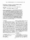 Research paper thumbnail of Experimental investigation of silicate‐carbonate system at high pressure and high temperature