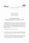 Research paper thumbnail of Evil in Human Nature – Bogusław Wolniewicz on the Root of Evil