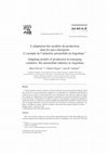 Research paper thumbnail of L’adaptation des modèles de production dans les pays émergents L’exemple de l’industrie automobile en Argentine