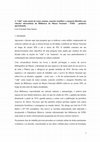 Research paper thumbnail of A "vida" como noção de senso comum, conceito científico e categoria filosófica nas coleções oitocentistas da Biblioteca do Museu Nacional / UFRJ -primeira aproximação