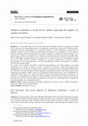 Research paper thumbnail of Análisis económico y social de los centros especiales de empleo: un estudio en Galicia