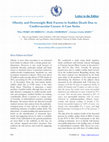 Research paper thumbnail of Obesity and Overweight Risk Factors in Sudden Death Due to Cardiovascular Causes: A Case Series