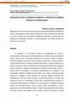 Research paper thumbnail of Educação para o desenvolvimento: o desafio do ensino técnico e tecnológico