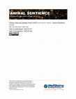 Research paper thumbnail of Wild animal welfare