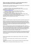 Research paper thumbnail of Efficacy and safety of tocilizumab in a real-life observational cohort of patients with polyarticular juvenile idiopathic arthritis