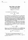 Research paper thumbnail of Some Notes on the Signs of Kloosterman Sums (Analytic Number Theory : related Multiple aspects of Arithmetic Functions)