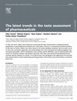 Research paper thumbnail of The latest trends in the taste assessment of pharmaceuticals