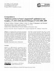 Research paper thumbnail of Corrigendum to "Substorm activity in Venus's magnetotail" published in Ann. Geophys., 27, 2321–2330, doi:10.5194/angeo-27-2321-2009, 2009