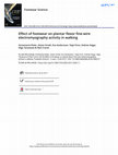 Research paper thumbnail of Effect of footwear on plantar flexor fine-wire electromyography activity in walking