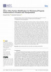 Research paper thumbnail of Silver Alloy Surface Modification for Mechanical Property Enhancement in Aviation and Transportation