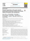 Research paper thumbnail of Structural organization of the praxis network predicts gesture production: Evidence from healthy subjects and patients with schizophrenia