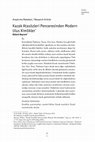 Research paper thumbnail of Araştırma Makalesi / Research Article - Kazak Atasözleri Penceresinden Modern Ulus Kimlikler / Bülent Bayram / bilig Türk Dünyası Sosyal Bilimler Dergisi 108