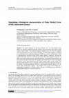 Research paper thumbnail of Simulating tribological characteristics of Palm Methyl Ester (PME) lubricated contact