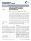 Research paper thumbnail of Under the spotlight: mechanisms of photobiomodulation concentrating on blue and green light