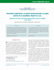 Research paper thumbnail of Osteotomía segmentaria con injerto interposicionado en región anterior de la mandíbula. Reporte de caso