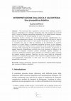 Research paper thumbnail of Interpretazione dialogica e (s)cortesia. Una prospettiva didattica