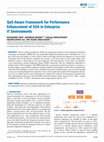 Research paper thumbnail of QoS-Aware Framework for Performance Enhancement of SOA in Enterprise IT Environments