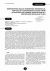 Research paper thumbnail of Comparative analysis of parameters of oxygenation, ventilation and acid-base status during intraoperative application of conventional and protective lung ventilation