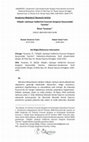 Research paper thumbnail of Vilâyât-ı Şarkıyye Valilerinin Erzurum Kongresi Karşısındaki Tavırları