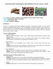 Research paper thumbnail of FOOD SECURITY: HARNESSING THE OPPORTUNITY OF CASSAVA CROP