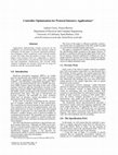 Research paper thumbnail of Controller optimization for protocol intensive applications